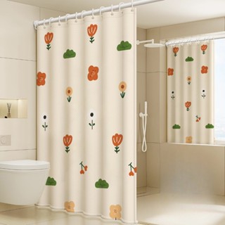 ม่านห้องน้ำโรงแรมคุณภาพสูง ผ้าม่านห้องน้ำ ผ้าม่านอาบน้ําโพลี…