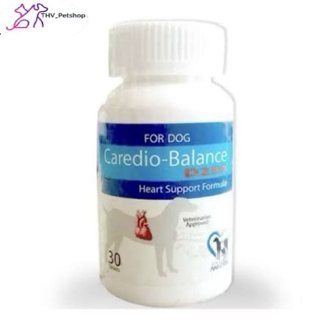 Caredio-Balance D250 วิตามินบำรุงหัวใจสุนัข 1 ขวด บรรจุ 30 เม็ด exp.22042027