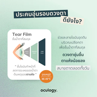 Oculogy | ProHeat Mask หน้ากากปิดตาไอน้ำอุ่น [10 ชิ้น/กล่อง]