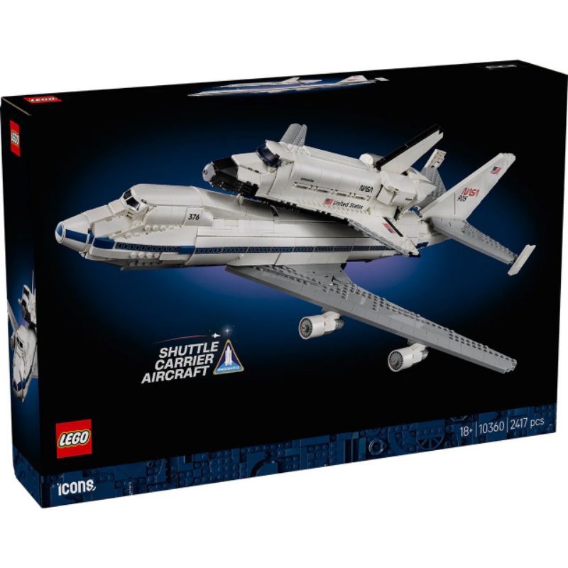 Lego icons 10360 Shuttle Carrier Aircraft สินค้าใหม่ สินค้าพร้อมส่ง ส่งไว ของแท้ 100%  ครับ