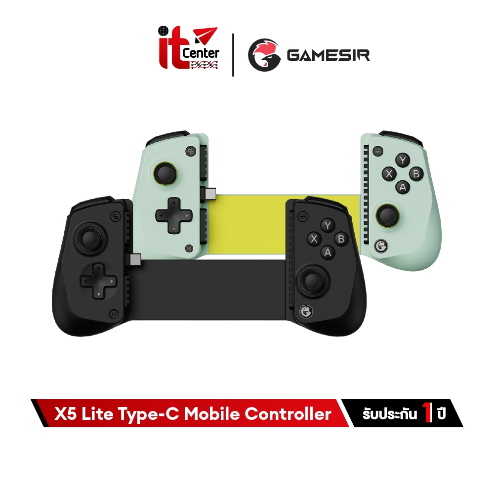 GameSir X5 Lite Type-C Mobile Gaming Controller จอยเกมมือถือ ระบบ Android / iOS 