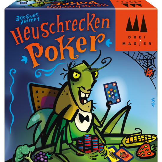 Heuschrecken Poker (Grasshopper Poker) [BoardGame]