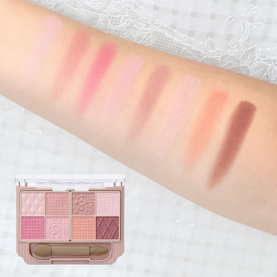 CANMAKE Petit Palette Eyes  เนรมิตดวงตาสวยปัง ง่ายเหมือนมือโปร ราคา ถูกที่สุด ดีลบีเคเค แกลเลอรีภาพที่ 7