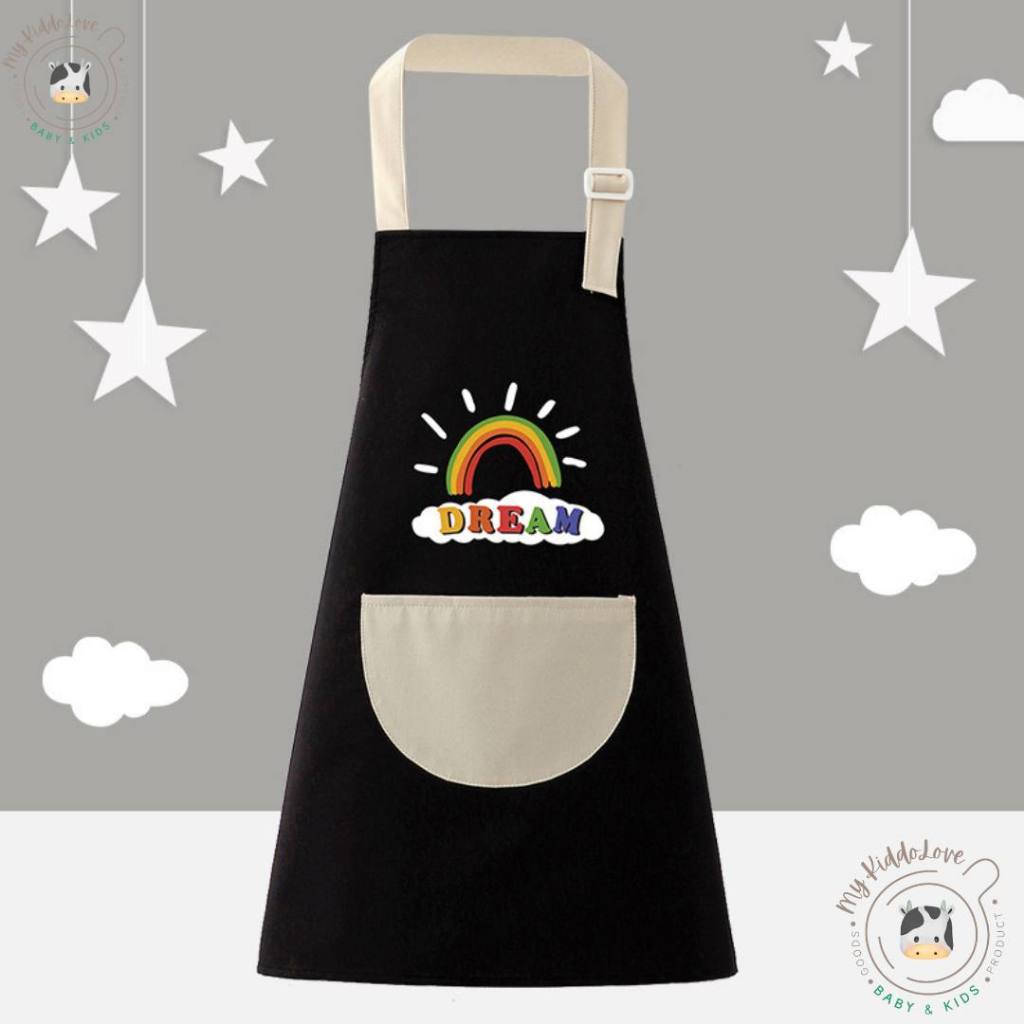 *พร้อมส่ง* ผ้ากันเปื้อนสำหรับเด็ก ผ้ากันเปื้อนทำกิจกรรมสำหรับเด็ก 4-15 ขวบ - รูปที่ 7