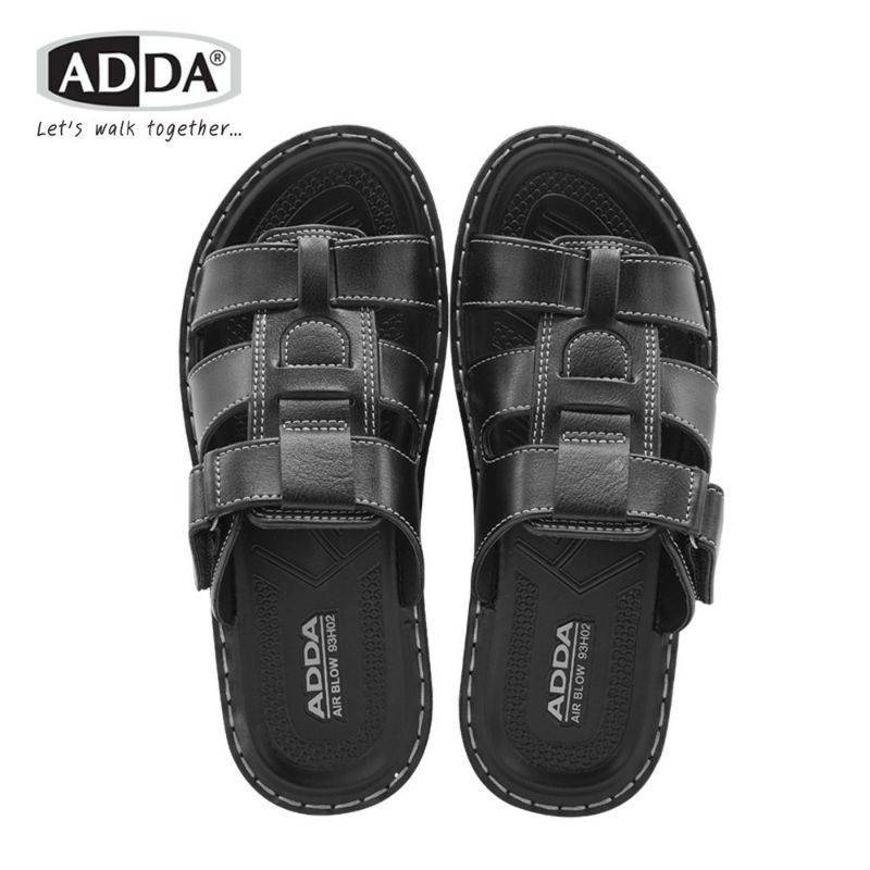 ADDA PU รุ่นใหม่ เย็บขอบ รองเท้าแตะลำลองแบบสวม สำหรับผู้ชาย รุ่น 93H02-M1 (ไซส์ 7-10) พร้อมส่งด่วน ราคา ถูกที่สุด ดีลบีเคเค แกลเลอรีภาพที่ 5