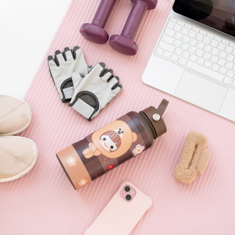 FAHFAHS | Sip-ly Bottle กระบอกน้ำเก็บความเย็น ขนาด 1 ลิตร (พร้อมจัดส่ง) ราคา ถูกที่สุด ดีลบีเคเค แกลเลอรีภาพที่ 6