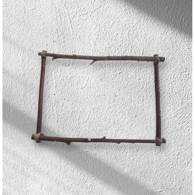 Wood Frame ทำจากไม้แห้งธรรมชาติ มี3ขนาด(30x40/40x50/50x60)