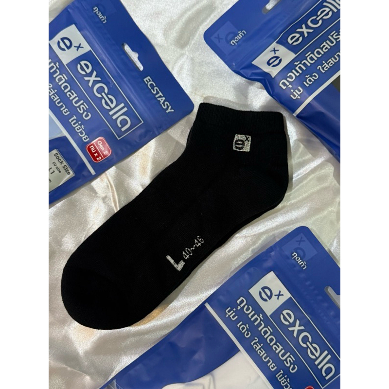 Excella ถุงเท้าแบด ถฺงเท้าติดสปิง นฺ่ม เด้ง ไม่ย้วย