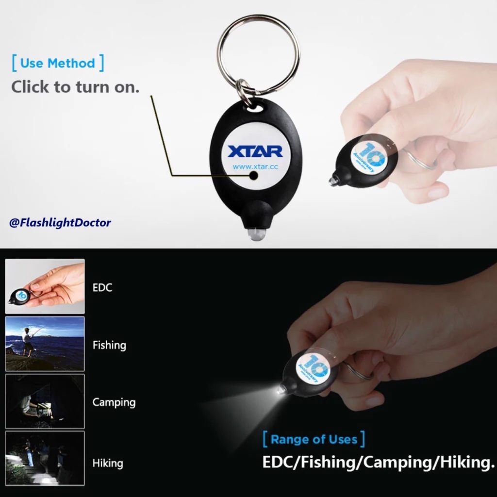 XTAR XPK Keychain Light _ไฟฉายพวงกุญแจ