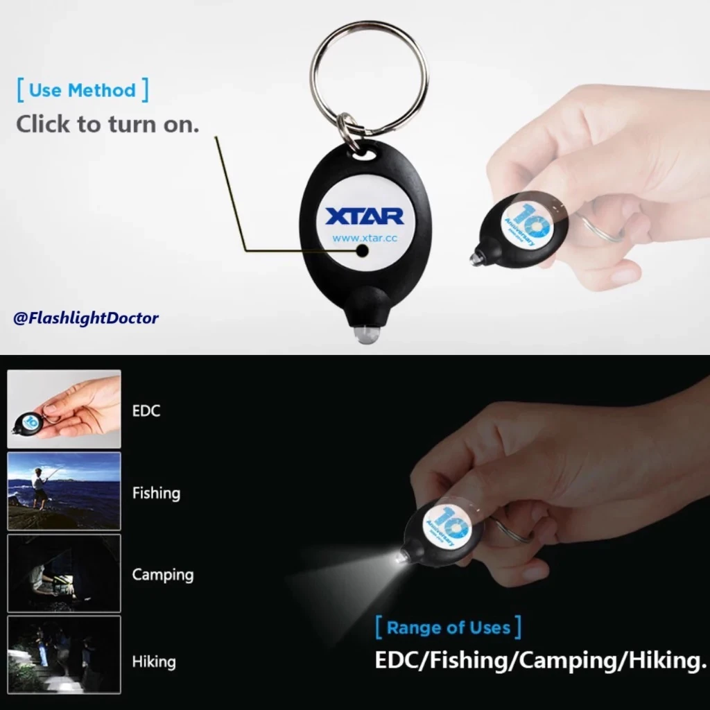 XTAR XPK Keychain Light _ไฟฉายพวงกุญแจ
