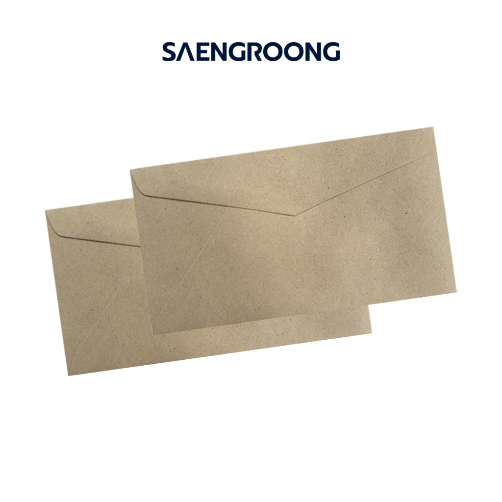 Saengroong ซองจดหมาย ซองไปรษณีย์ เบอร์9 50ซอง/1แพ็ค