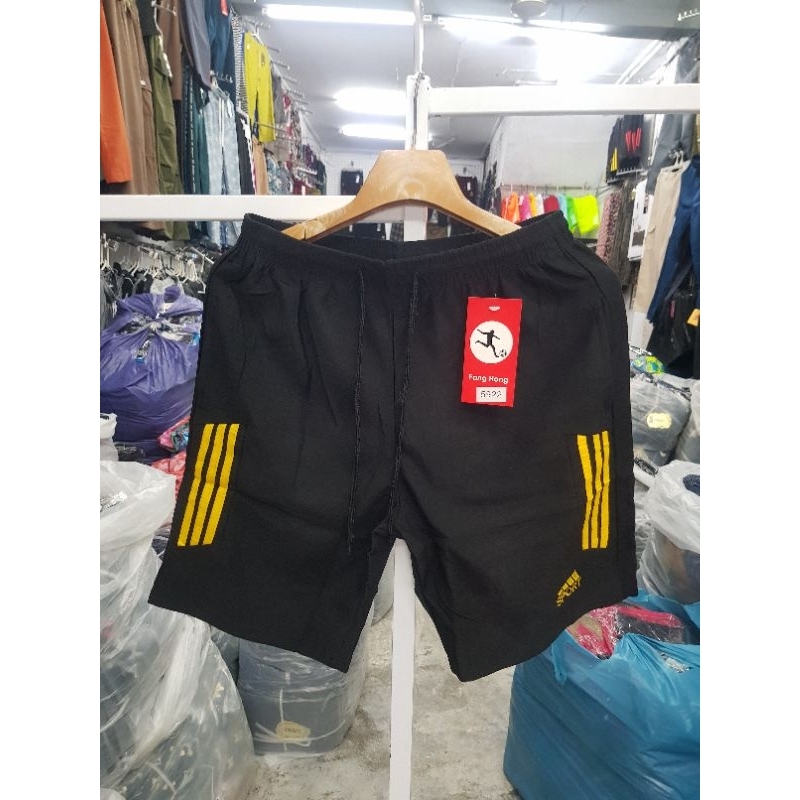 กางเกงขาสั้นผ้ายืดเนื้อผ้านิ่มใส่สบายยืด