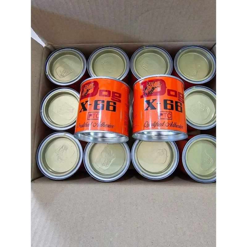 กาวDog X-66 ผลิตใหม่ๆติดหนังตู้ลำโพง