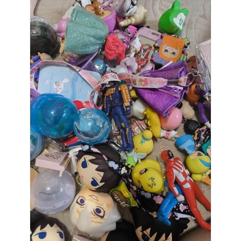 กาชาปอง ดิสนีย์ เจ้าหญิง น่ารัก ชิ้นเล็ก อนิเมะ โมเดล gashapon bandai character keychain sario