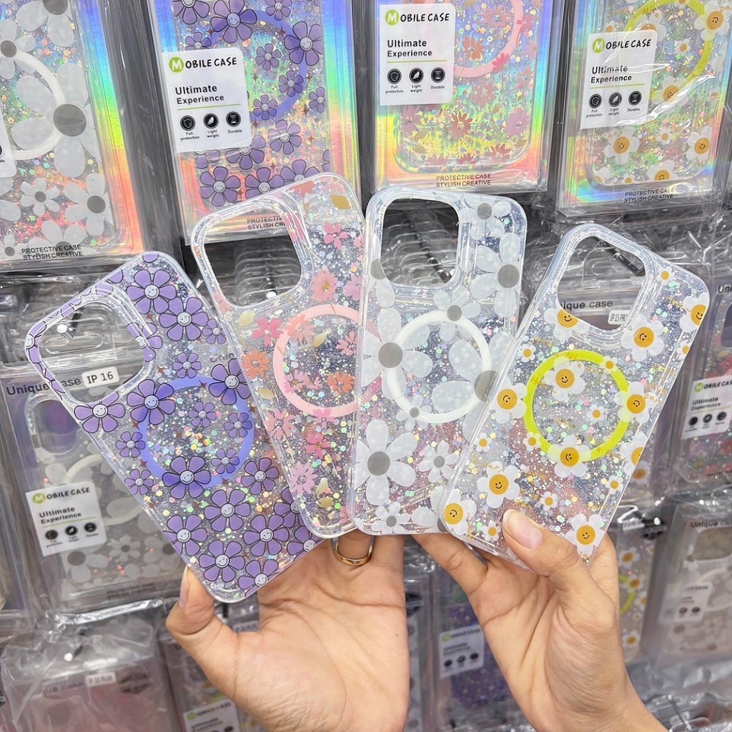 (ส่งจากไทย) เคส ลายดอกไม้-งานกล่อง SAMSUNG - A06(4G) A06(5G)