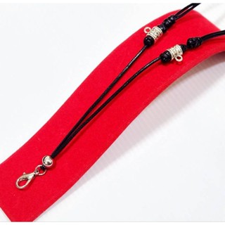 สร้อยห้อยพระ แบบห้อย 3 องค์  พร้อมก้ามปูและตัวคั่นสำหรับห้อย…