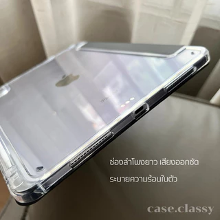 [ ร้านไทย ] เคส iP อะคริลิกใสแข็งแรง กันงอกันกระแทก วัสดุพรีเมี่ยม 5in1