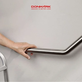 DONMARK ราวจับพยุงตัว สแตนเลส 304 ผิวเงารูปทรงตัววี ขนาด 50 cm รุ่น DM-1413SS