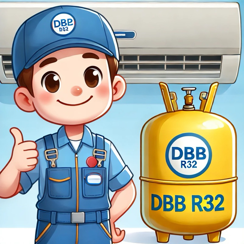 น้ำยาแอร์R32 DBB ขนาด3KGและขนาด7KG