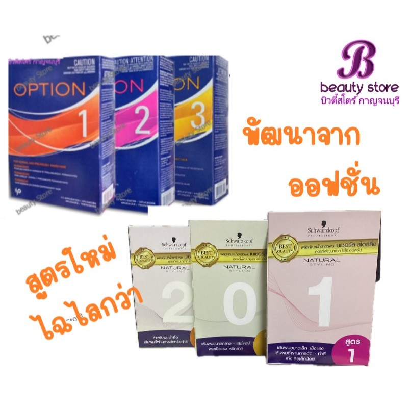 น้ำยาดัดผม ชวาสคอฟ ไอโซ่ ออพชั่น ลอนแน่นสวย กลิ่นไม่ฉุน ISO Option