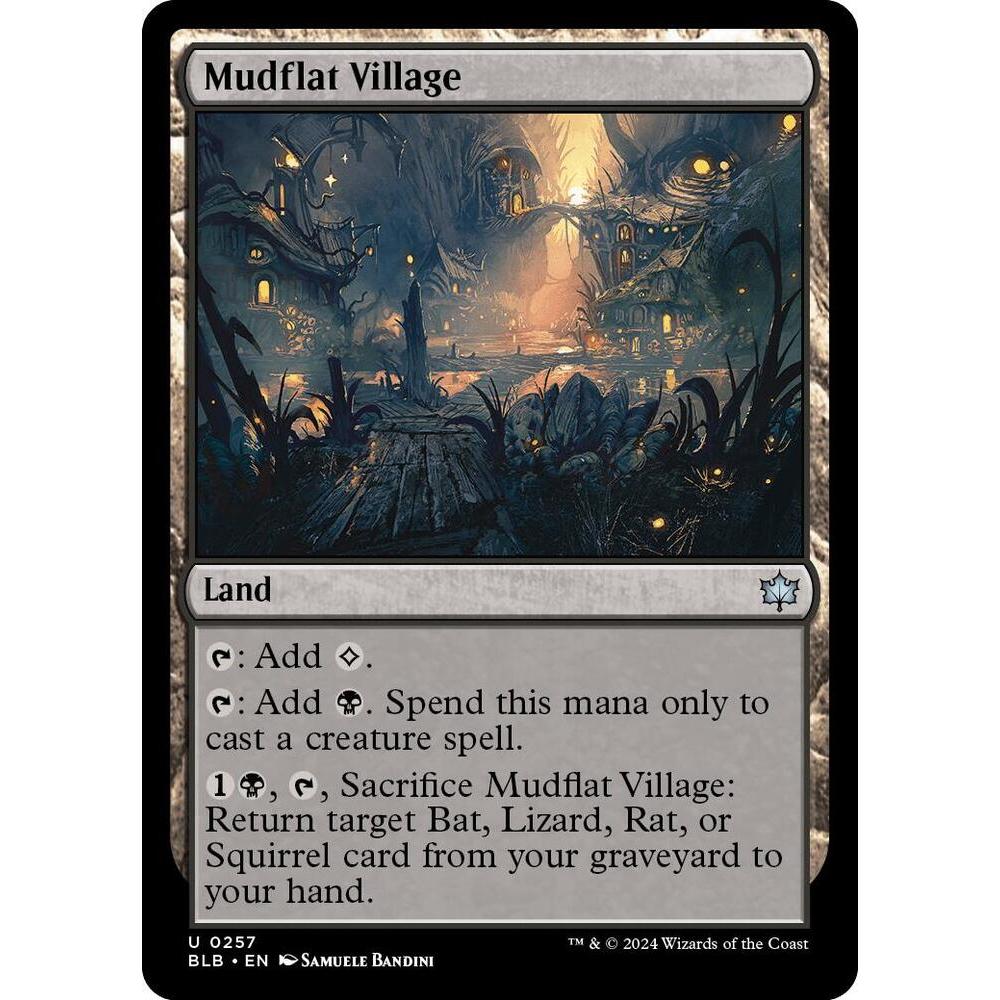 MTG : Bloomburrow: Mudflat Village