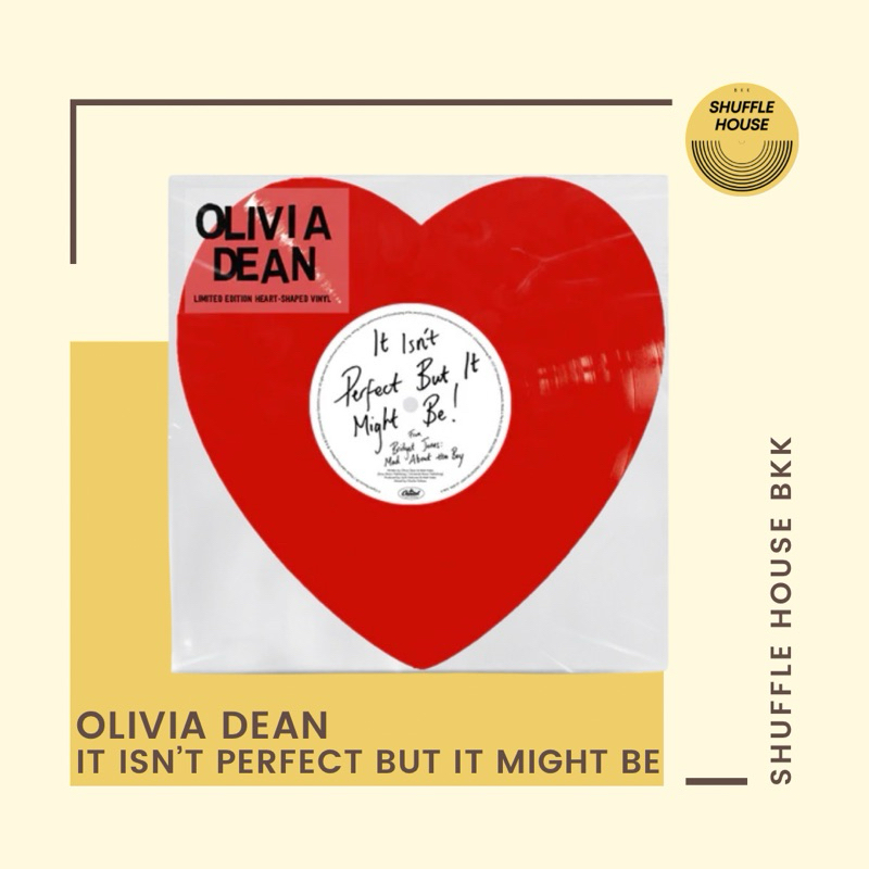 (พร้อมส่ง_ส่งด่วนได้)Olivia Dean It Isn’t Perfect But It Might Be Vinyl แผ่นเสียง/แผ่นไวนิล/แผ่นใหม่ซี