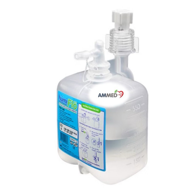 ขวดน้ำให้ความชื้นพร้อมน้ำ Sterile Water 350 ML