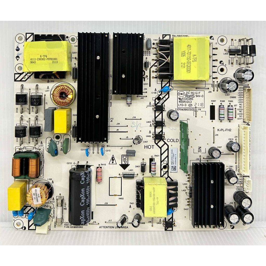 ซัพพลาย SHARP รุ่น 4T-C50CJ2X / 4T-C55CJ2X / 50RS541AN อะไหล่ ของแท้ถอด มือ2 เทสไห้แล้ว