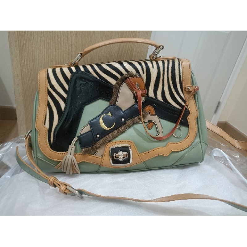 กระเป๋ามือ✌️สะพายข้างหนังแท้💯%แบรนด์Lapalette(เกาหลีใต้)มี shop ในเมืองไทย