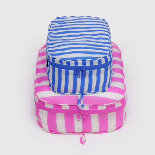 (พร้อมส่ง) BAGGU Packing Cube Set เซ็ทกระเป๋าจัดระเบียบใส่ของอเนกประสงค์ เหมาะสำหรับเดินทาง น้ำหนักเบา พกพาง่าย