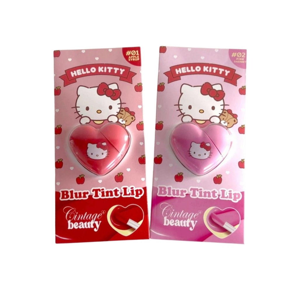 ลิปทินท์เบลอ ซินเทจ บิวตี้ เบลอร์ ทินท์ ลิป Cintage Beauty Blur Tint Lip X Hello Kitty