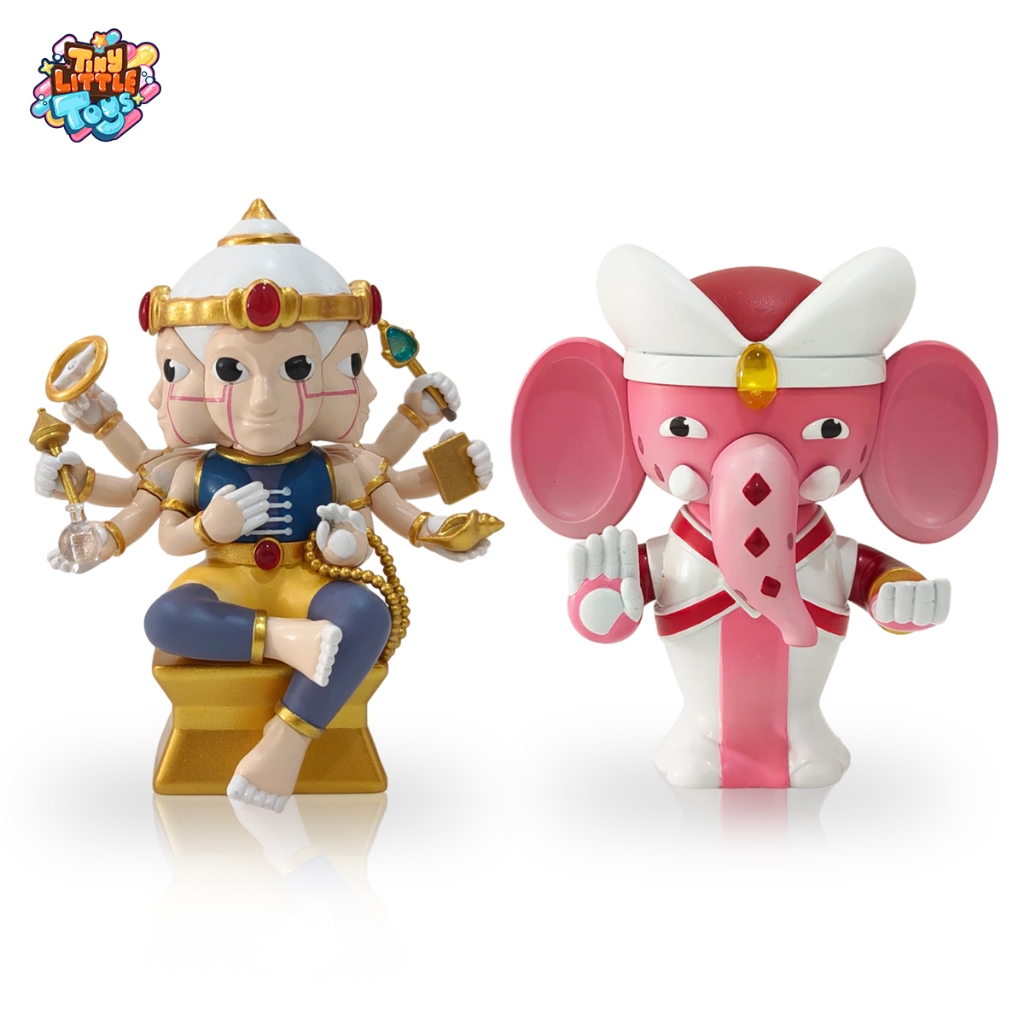 Tiny Little Toys DEVA Art Toy สายมู พระพรหม พระพิฆเนศ การเริ่มต้นที่มั่นคง จะนำไปสู่ความสำเร็จ