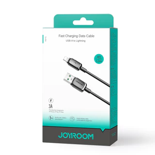 สายชาร์จ JOYROOM USB-A to Lightning Cable 3A Multi-Color 1.2M by Studio7