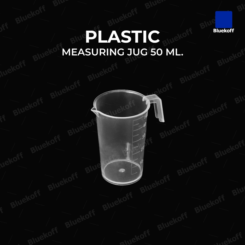 Bluekoff แก้วตวงพลาสติก Plastic Measuring Jug 50 ml.