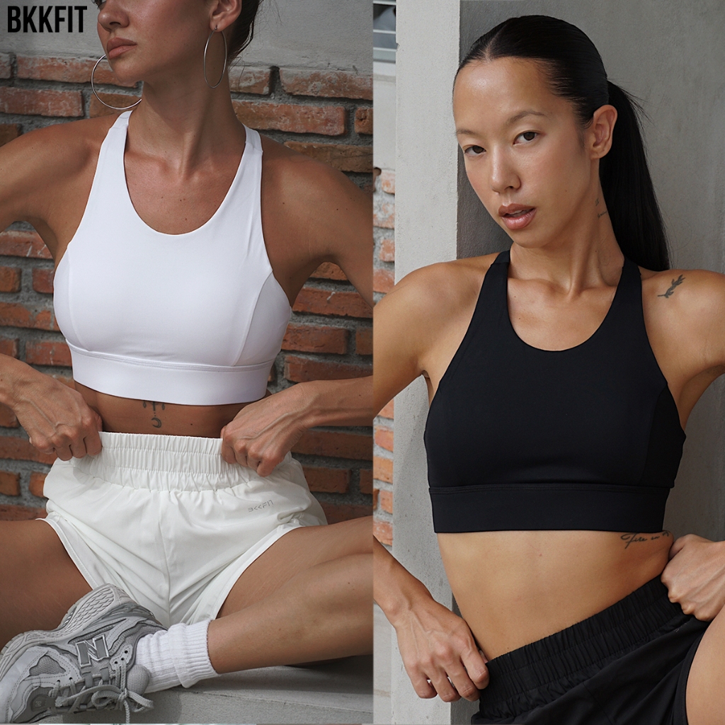 BKKFit Performance High Impact Crop Bra ครอปบราตัวยาว สำหรับออกกำลังกาย