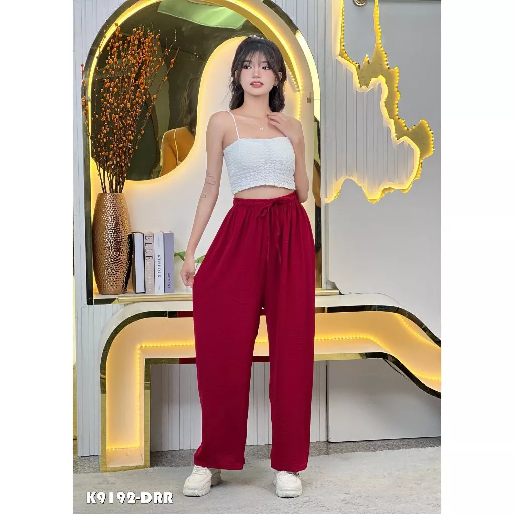 👖COD👖กางเกงขายาว กางเกงลำลอง แบบหลวม มีหลายสีให้เลือก ผ้านุ่ม ระบายอากาศได้ดี สวมใส่สบาย เป็นรุ่นใหม่ที่เพิ่งวางจำหน่าย - รูปที่ 3