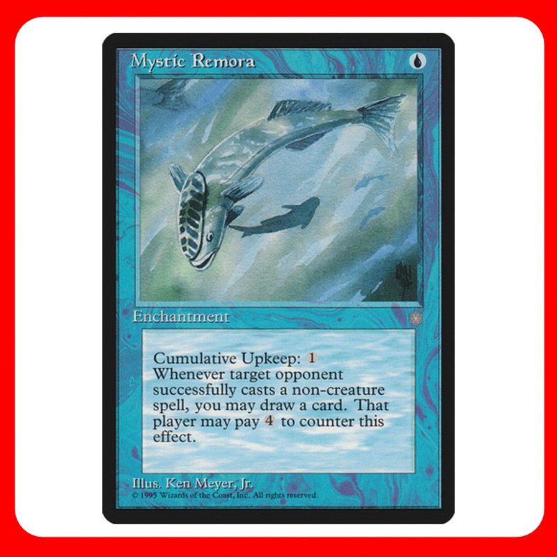 [MTG] Mystic Remora [IA] [BLUE] [COMMON] [NORMAL] [ENG] (การ์ดเมจิค / Magic the Gathering)