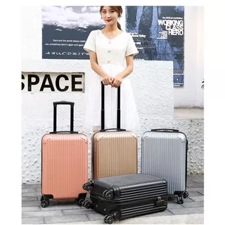 กระเป๋าลาก 20 นิ้ว กระเป๋าเดินทาง suitcase 24 นิ้ว วัสดุABS+PC แข็งแร luggage ล้อหมุน360องศา น้ำหนัก เบา Luggage