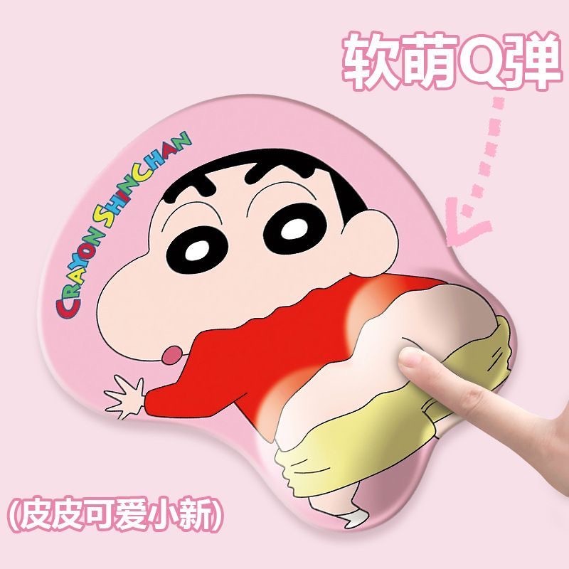 🎊DDmom🖱️ที่รองเมาส์ แผ่นรองเม้าส์ แผ่นรองเมาส์ซิลิโคน ตามหลักสรีรศาสตร์ แผ่นรองข้อมือ ลายการ์ตูนน่ารัก ผิวเรียบ ยึดเกาะไ - รูปที่ 5