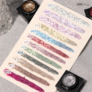 [พร้อมส่งจากไทย] Platinum Gel AS l เจลกากเพชรตัดเส้น เจลตัดเส้น สีเจลกากเพชร AS