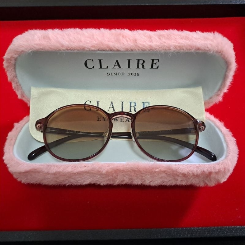 แว่นตากันแดด CLAIRE EYEWEAR (มือสอง)สภาพดี