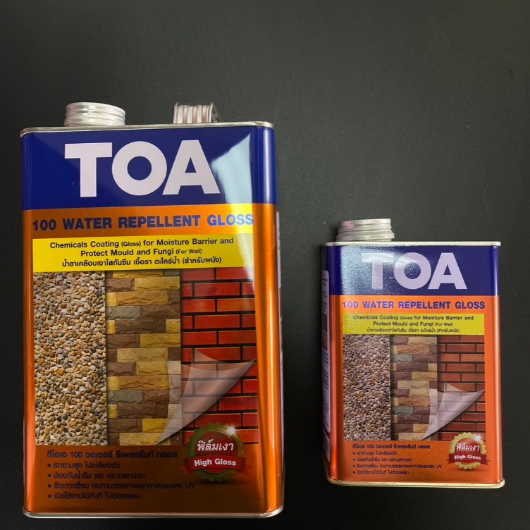 น้ำยาเคลือบเงาใสกันซึมทีโอเอ 100