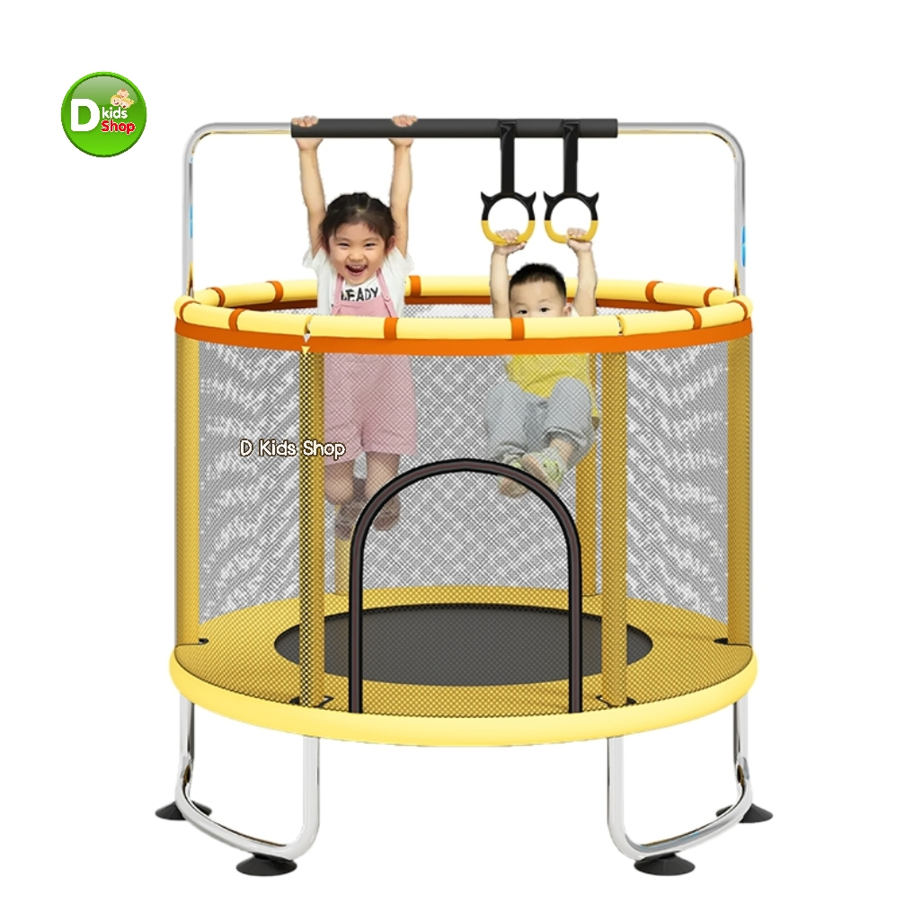 🔥ฮอต TP1🔥แทรมโพลีนสำหรับเด็กกระโดดเล่น ออกกำลังกาย ขนาดใหญ่ 140 x 165 cm. Trampoline jump