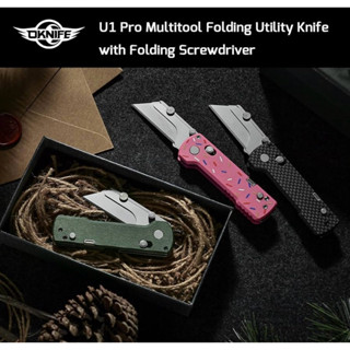 OLIGHT OKNIFE U1 Pro Multitool Folding Utility Knife with Fo…