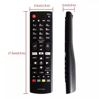 Akb75095308 รีโมตคอนโทรล แบบเปลี่ยน สําหรับสมาร์ททีวี LG LED LCD