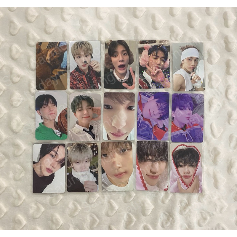 พร้อมส่งการ์ดเจโน่ แจมิน NCT Dream official แอนตัน วอนบิน riize fortune ssgt pink Christmas อ่านรายล