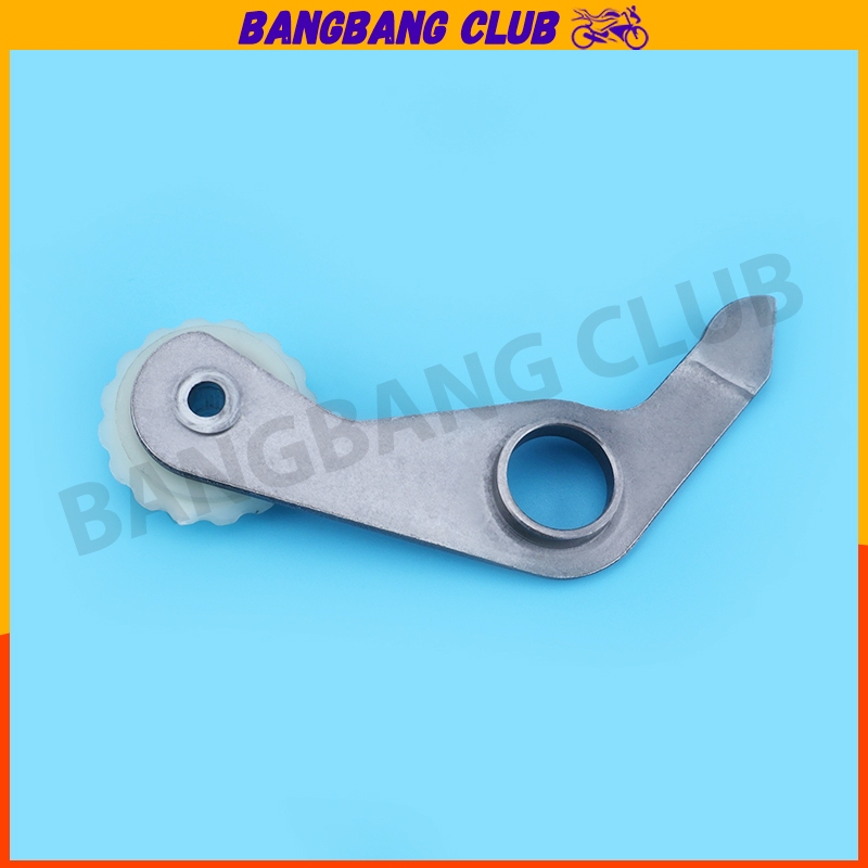 ชุดกดโซ่ 1ชุด wave125i 2012-2020 msx125 ขาเหล็กกดโซ่ + ยางกลิ้ง +ยางกด+ยางอุดสีขาว ชุดโซ่ราวลิ้น 4ชิ้น เคล็ดลับความเร็ว - รูปที่ 3