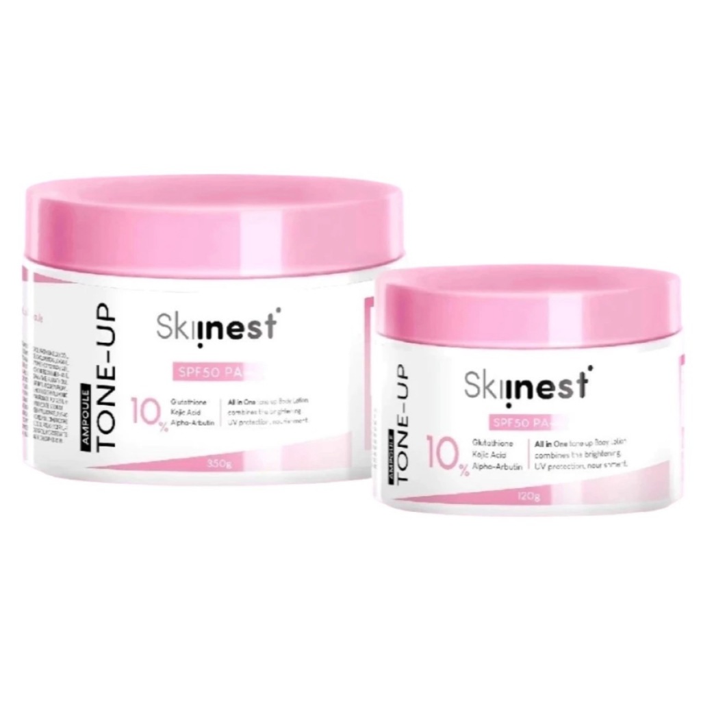 สกินเนส โทนอัพ กันแดด Skiinest Ultra Bright Pink Tone Up Ampoule Body Lotion SPF50PA+++ (มีให้เลือก 