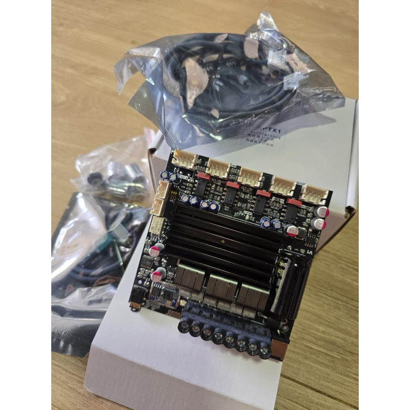 แอมป์จิ๋ว ZK-APTX1 แท้ TPA3221 100W*2+200W DC 12-30v รองรับการติดตั้ง ZK-AMP ชิปบลูทูธ QCC3034 aptx1