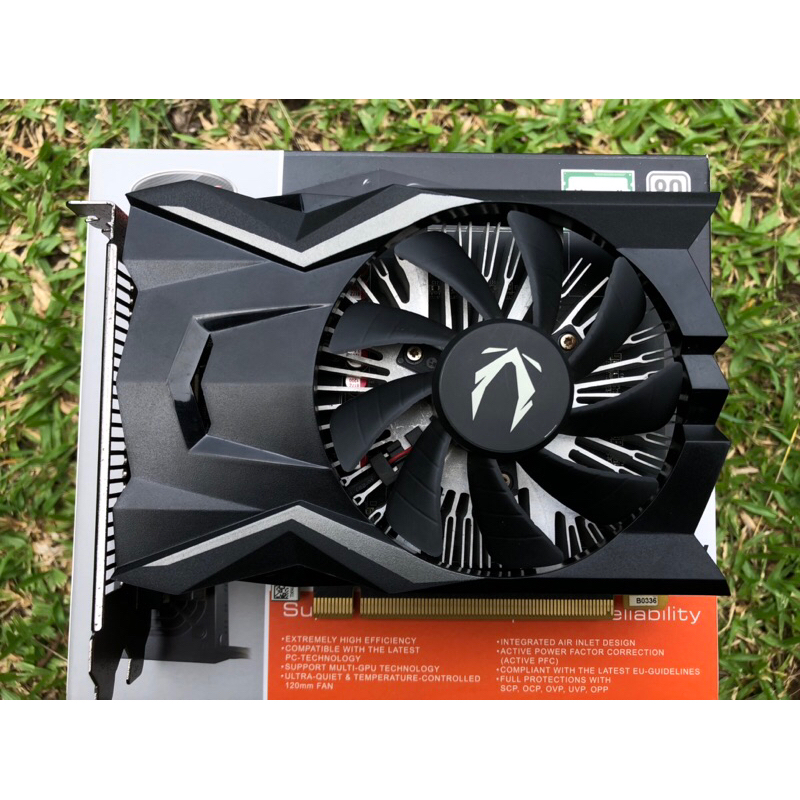 GTX 1650 4gb zotacไม่ต่อไฟเพิ่ม ไม่มีกล่อง มือสอง